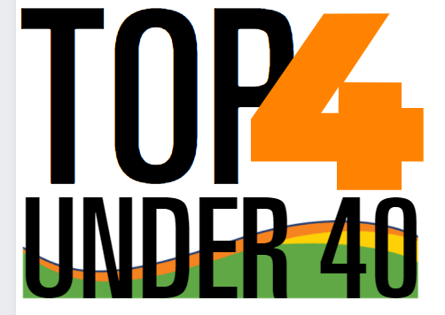 Top 4 Under 40 Logo